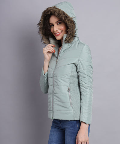 Mint Shell quilted jacket- AW6106