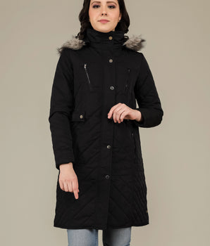 Black Long Jacket-AW7184