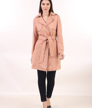 PINK COAT- 7215