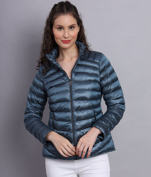 Blue Shell quilted jacket-AW6101