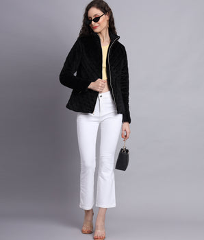 Black diamond quilted jacket - Aw7136