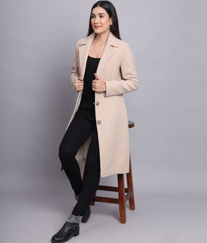 Beige Coat-AW7294