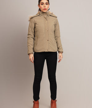 Mouse Mock collar jacket -AW7144