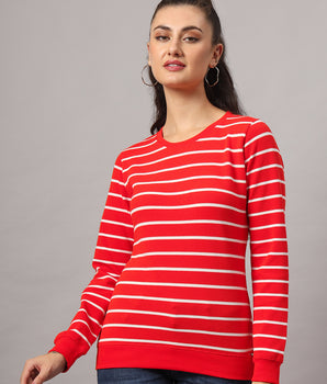 Red sweatshirt- AW7508