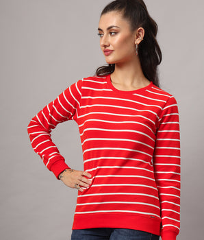 Red sweatshirt- AW7508