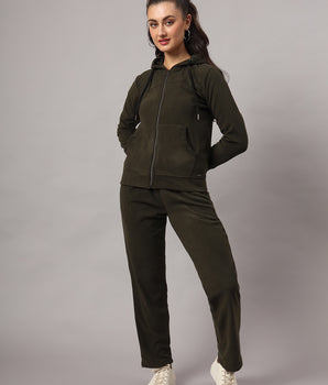 Olive Track suit- AW7371